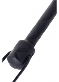 Чёрный стек с фигуркой леопарда на наконечнике - 21 см. - ToyFa - купить с доставкой в Мытищах