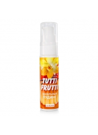 Интимный гель на водной основе Tutti-Frutti  Ванильный пудинг  - 30 гр. - Биоритм - купить с доставкой в Мытищах