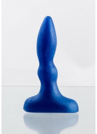Синий анальный стимулятор Beginners p-spot massager - 11 см. - Lola Games - в Мытищах купить с доставкой