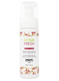 Органическая интимная очищающая пенка Intime Fresh - 150 мл. - Exsens - купить с доставкой в Мытищах