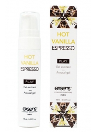 Возбуждающий гель Hot Vanilla Espresso Arousal Gel - 15 мл. - Exsens - купить с доставкой в Мытищах