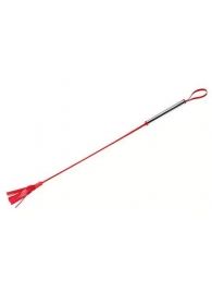 Красный латексный стек с лентами - 62 см. - Sitabella - купить с доставкой в Мытищах