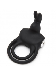 Черное эрекционное виброкольцо Happy Rabbit Cock Ring - Happy Rabbit - в Мытищах купить с доставкой