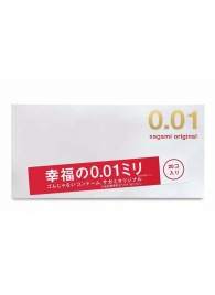 Ультратонкие презервативы Sagami Original 0.01 - 20 шт. - Sagami - купить с доставкой в Мытищах