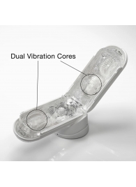 Белый мастурбатор Tenga Flip Zero Gravity с вибрацией - Tenga - в Мытищах купить с доставкой
