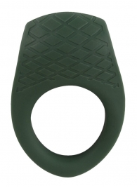 Зеленое эрекционное виброкольцо Luxurious Vibro Cock Ring - Orion - в Мытищах купить с доставкой