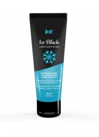 Лубрикант на водной основе Ice Black с ледяным эффектом - 50 мл. - INTT - купить с доставкой в Мытищах