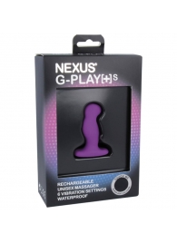 Фиолетовая вибровтулка Nexus G-Play+ S - Nexus Range - в Мытищах купить с доставкой
