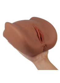 Мастурбатор Black Beauty - вагина и анус - S-HANDE - в Мытищах купить с доставкой