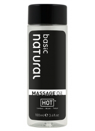 Массажное масло для тела Natural Basic - 100 мл. - HOT - купить с доставкой в Мытищах