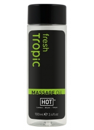 Массажное масло для тела Tropic Fresh - 100 мл. - HOT - купить с доставкой в Мытищах