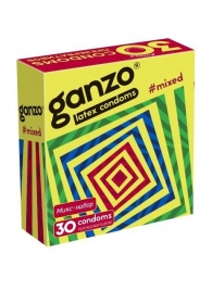 Микс-набор из 30 презервативов Ganzo Mixed - Ganzo - купить с доставкой в Мытищах