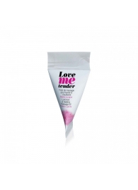 Съедобное согревающее массажное масло Love Me Tender Cotton Candy с ароматом сладкой ваты - 10 мл. - Love to Love - купить с доставкой в Мытищах