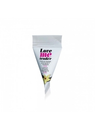 Съедобное согревающее массажное масло Love Me Tender Vanilla с ароматом ванили - 10 мл. - Love to Love - купить с доставкой в Мытищах