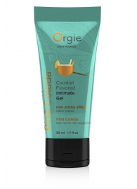 Съедобный интимный гель Orgie Lube Tube Cocktail Pina Colada - 50 мл. - ORGIE - купить с доставкой в Мытищах