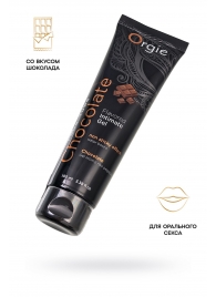 Интимный гель на водной основе Lube Tube Chocolate с шоколадным вкусом - 100 мл. - ORGIE - купить с доставкой в Мытищах