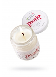 Массажная свеча Сoconut Cream - 35 мл. - Pecado - купить с доставкой в Мытищах