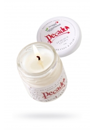 Массажная свеча Brandy   Pear - 35 мл. - Pecado - купить с доставкой в Мытищах