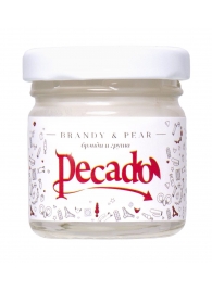 Массажная свеча Brandy   Pear - 35 мл. - Pecado - купить с доставкой в Мытищах
