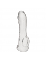 Прозрачная насадка на пенис Transparent Penis Enhancing Sleeve Extension - 15,9 см. - BlueLine - в Мытищах купить с доставкой