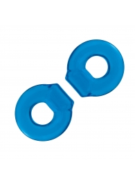 Комплект из двух колец для пениса 2-Pack Ultra-Stretch Stamina Endurance Ring - BlueLine - в Мытищах купить с доставкой