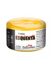 Возбуждающий крем Esquenta с разогревающим эффектом - 3,5 гр. - HotFlowers - купить с доставкой в Мытищах
