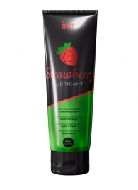 Смазка на водной основе с ароматом клубники Strawberry Lubricant - 100 мл. - INTT - купить с доставкой в Мытищах