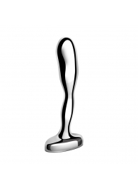 Стальной стимулятор простаты Stainless Steel Prostate Plug - 11,5 см. - b-Vibe - в Мытищах купить с доставкой