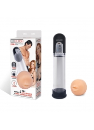 Автоматическая вакуумная помпа-мастурбатор Blowjob Auto Sucker Penis Enlarger Pump - Lux Fetish - в Мытищах купить с доставкой