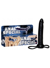 Насадка-фаллоимитатор с двумя кольцами для крепления - 16 см. - Orion - в Мытищах купить с доставкой