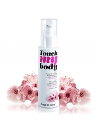 Силиконовый лубрикант 2-в-1 Touch My Body с ароматом вишнёвого цвета - 100 мл. - Love to Love - купить с доставкой в Мытищах