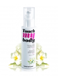 Силиконовый лубрикант 2-в-1 Touch My Body с ароматом моной - 100 мл. - Love to Love - купить с доставкой в Мытищах