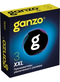 Презервативы увеличенного размера Ganzo XXL - 3 шт. - Ganzo - купить с доставкой в Мытищах