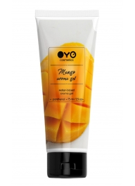 Лубрикант на водной основе OYO Aroma Gel Mango с ароматом манго - 75 мл. - OYO - купить с доставкой в Мытищах