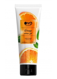Лубрикант на водной основе OYO Aroma Gel Orange с ароматом апельсина - 75 мл. - OYO - купить с доставкой в Мытищах