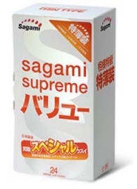 Ультратонкие презервативы Sagami Xtreme SUPERTHIN - 24 шт. - Sagami - купить с доставкой в Мытищах