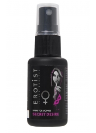 Возбуждающий спрей для женщин Erotist Secret Desire - 30 мл. - Erotist Libido Booster - купить с доставкой в Мытищах