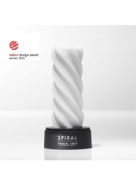 Белый 3D мастурбатор SPIRAL - Tenga - в Мытищах купить с доставкой