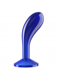 Синяя анальная втулка Flawless Clear Prostate Plug 6.0 - 15 см. - Lovetoy - в Мытищах купить с доставкой