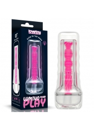 Светящийся в темноте мастурбатор 8.5 Lumino Play Masturbator - Lovetoy - в Мытищах купить с доставкой