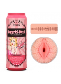 Мастурбатор-вагина Pleasure Brew Masturbator-Imperial Stout в банке - Lovetoy - в Мытищах купить с доставкой