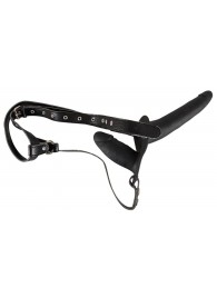 Женский страпон с вагинальной пробкой - 15 см. - Orion - купить с доставкой в Мытищах