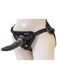 Комплект из трусиков Harness и двух насадок - 20,5 и 18 см. - LOVETOY (А-Полимер) - купить с доставкой в Мытищах