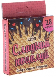 Игра с карточками  Сладкий поцелуй - Сима-Ленд - купить с доставкой в Мытищах