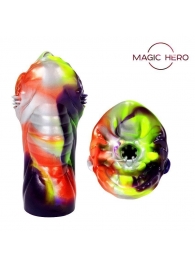 Яркий фантазийный мастурбатор - Bior toys - в Мытищах купить с доставкой