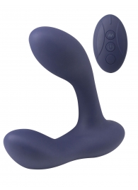 Синий массажер простаты с двумя моторами P-Bliss - Lola Games - в Мытищах купить с доставкой
