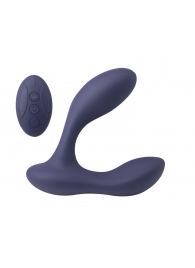 Синий массажер простаты с двумя моторами P-Bliss - Lola Games - в Мытищах купить с доставкой