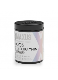 Экстремально тонкие презервативы MAXUS 003 Extra Thin - 15 шт. - Maxus - купить с доставкой в Мытищах