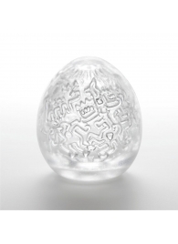 Мастурбатор-яйцо Keith Haring EGG PARTY - Tenga - в Мытищах купить с доставкой