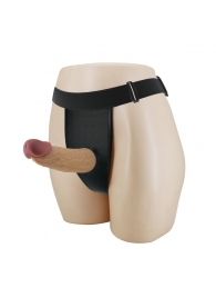 Полый страпон на регулируемых трусиках Houston - 17,5 см. - Baile - купить с доставкой в Мытищах